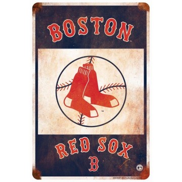 Boston Red Sox Retro Parking Sign