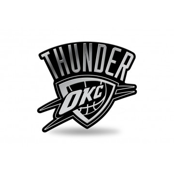 Oklahoma City Thunder NBA Plastic Auto Emblem