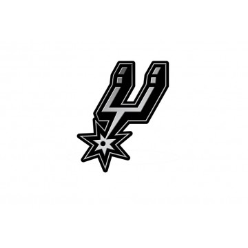 San Antonio Spurs NBA Plastic Auto Emblem