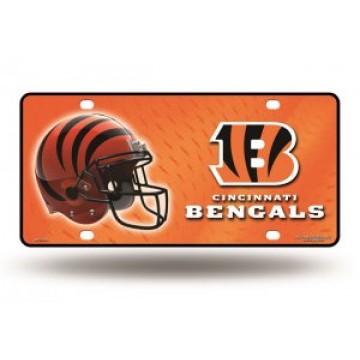 Cincinnati Bengals Metal License Plate  