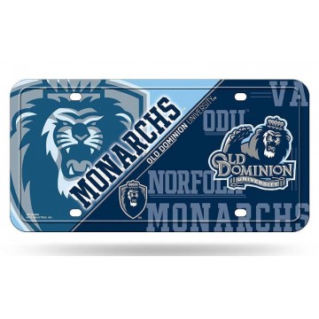 Old Dominion Monarchs Metal License Plate