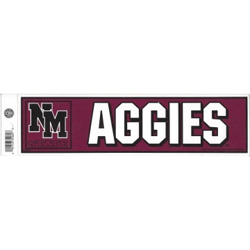 NEW MEXICO STATE BUMPER STICKER  11.25" X 3" 