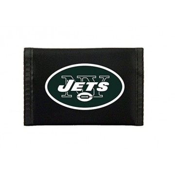 New York Jets Nylon Trifold Wallet