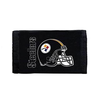 Pittsburgh Steelers Nylon Trifold Wallet