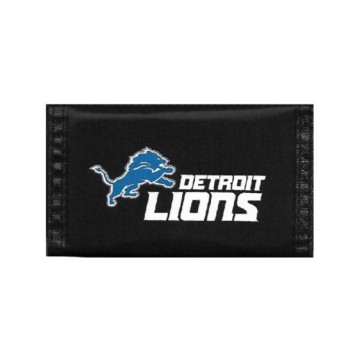 Detroit Lions Nylon Trifold Wallet