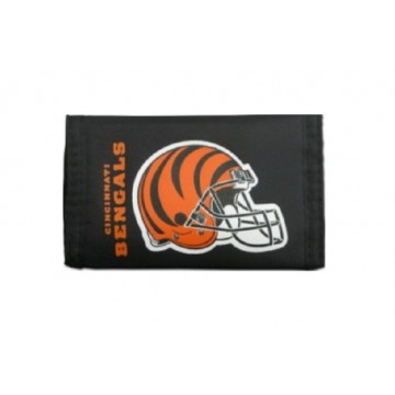 Cincinnati Bengals Nylon Trifold Wallet