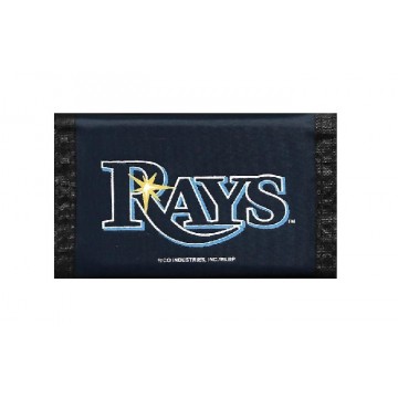 Tampa Bay Rays Nylon Trifold Wallet