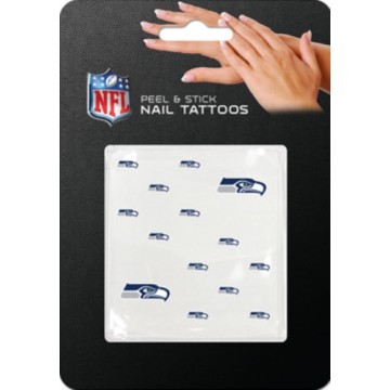 Seattle Seahawks Peel And Stick Nail Tattoos