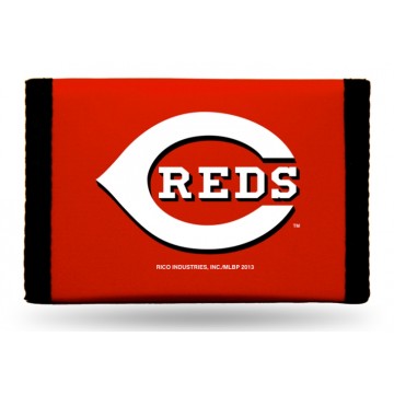 Cincinnati Reds Nylon Trifold Wallet