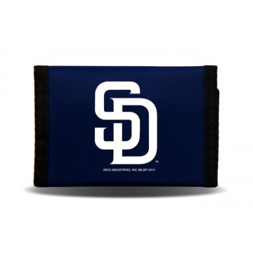 San Diego Padres Nylon Trifold Wallet
