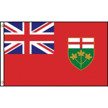 Ontario Polyester Flag