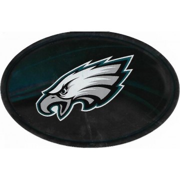 Philadelphia Eagles Chrome Die Cut Oval Decal