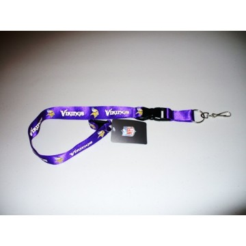 Minnesota Vikings Purple Lanyard With Neck Safety Latch