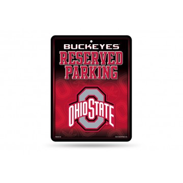 Ohio State Buckeyes Metal Parking Sign