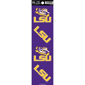 LSU Tigers Quad Decal Set