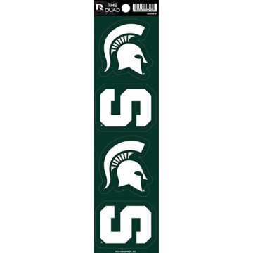 Michigan State Spartans Quad Decal Set
