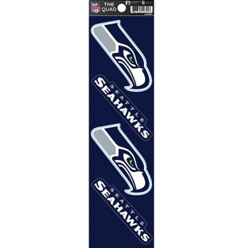 Seattle Seahawks Quad Decal Set