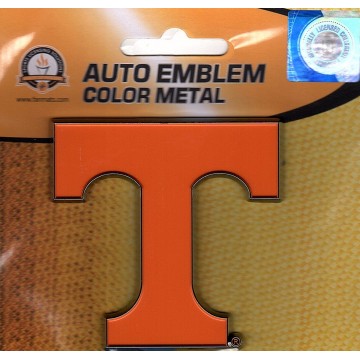 Tennessee Volunteers 3-D Color Metal Auto Emblem