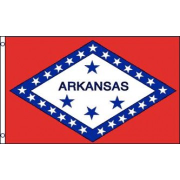 Arkansas State Polyester Flag