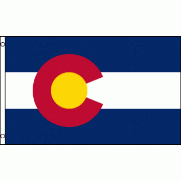 Colorado State Polyester Flag