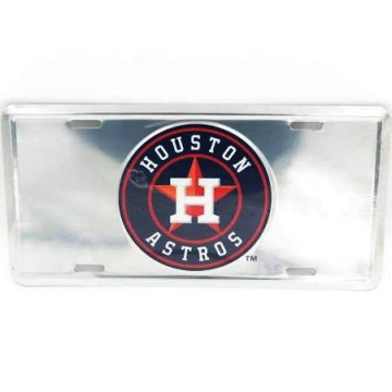 Houston Astros Anodized License Plate