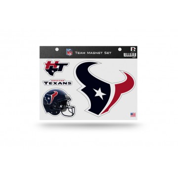 Houston Texans Team Magnet Set