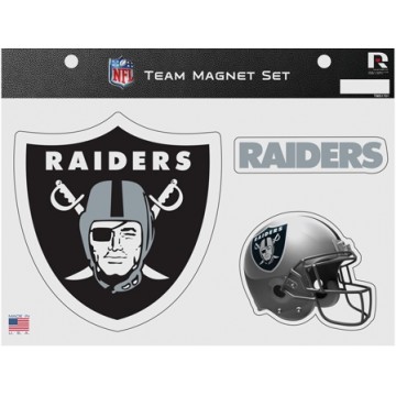 Oakland Raiders Team Magnet Set