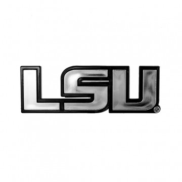 Louisiana State University Tigers NCAA Chrome Auto Emblem