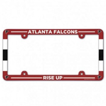 Atlanta Falcons Full Color Plastic License Plate Frame 