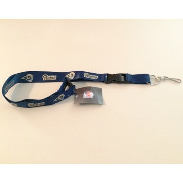 Los Angeles Rams Blue Lanyard With Safety Fastener