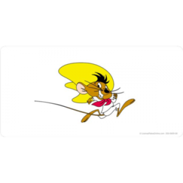 Speedy Gonzales Photo License Plate 